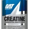 GAT SPORT 100% Monohidrato de creatina en polvo - 1000 gr - 200 porciones - Para hombres y mujeres - Sin Sabor - 100'% Creatina Micronizada de alta pureza