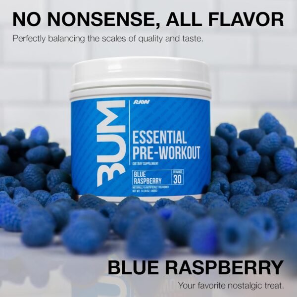 71ARF3qurZL._AC_SL1500_ Raw cbum essential pre workout pre entrenamiento 30 servicios sabor blue raspberry