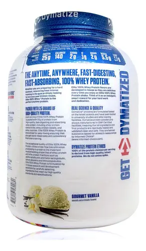 D_NQ_NP_2X_797034-MLA99509468036_112025-F Elite 100% Whey Proteína 5 Lbs Vainilla Dymatize 2.3 kg