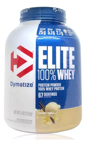 D_NQ_NP_2X_956576-MLA99993403289_112025-F Elite 100% Whey Proteína 5 Lbs Vainilla Dymatize 2.3 kg